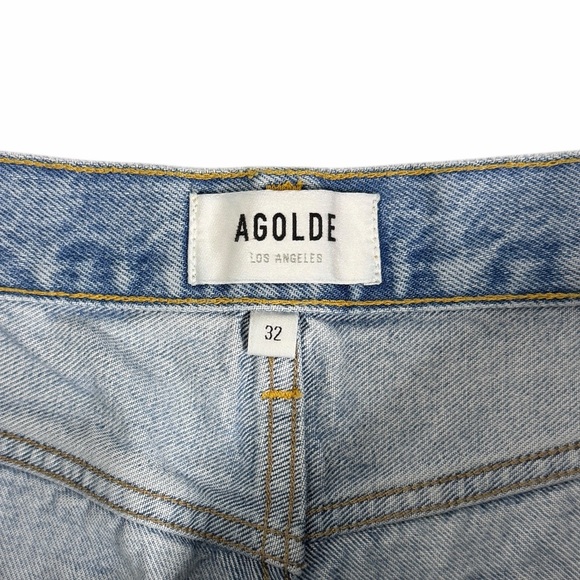 Agolde Parker Long Shorts Swapmeet - Picture 4 of 7
